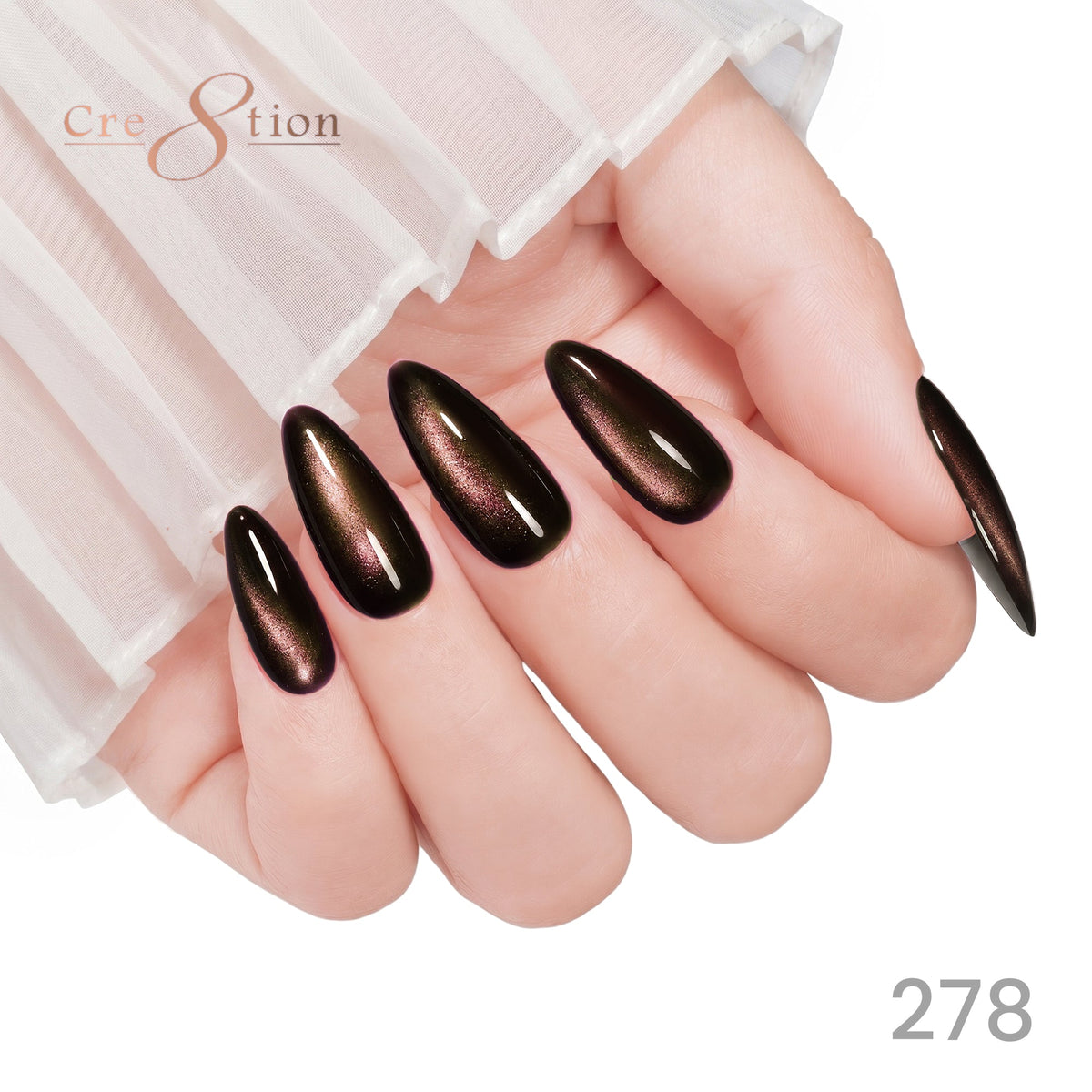 Cre8tion Cat Eye Soak Off Gel 0.5oz 278