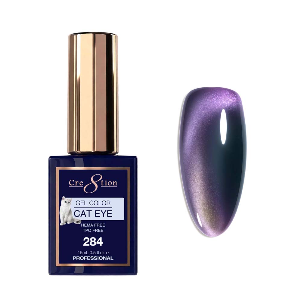 Cre8tion Cat Eye Soak Off Gel 0.5oz 284