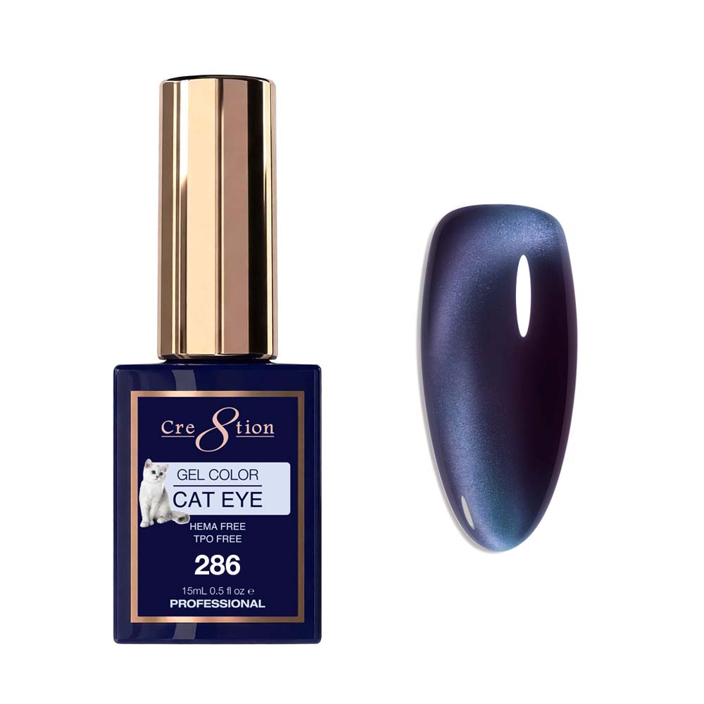 Cre8tion Cat Eye Soak Off Gel 0.5oz 286