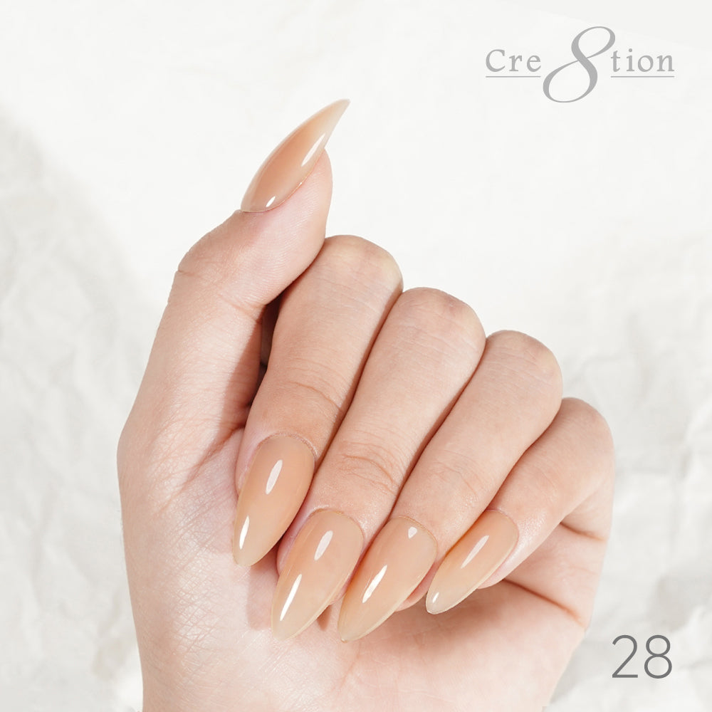 Cre8tion Rubber Base/Biab Gel 0.5oz 28