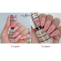 Cre8tion Gel - French Collection 0.5oz - P28 Pink