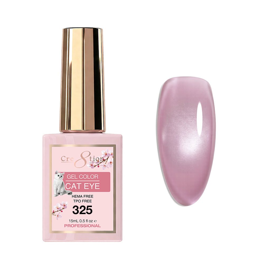Cre8tion Cat Eye Soak Off Gel 0.5oz 325