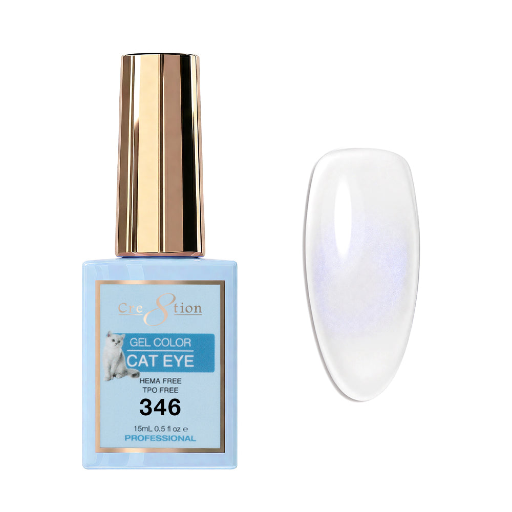 Cre8tion Cat Eye Soak Off Gel 0.5oz 346