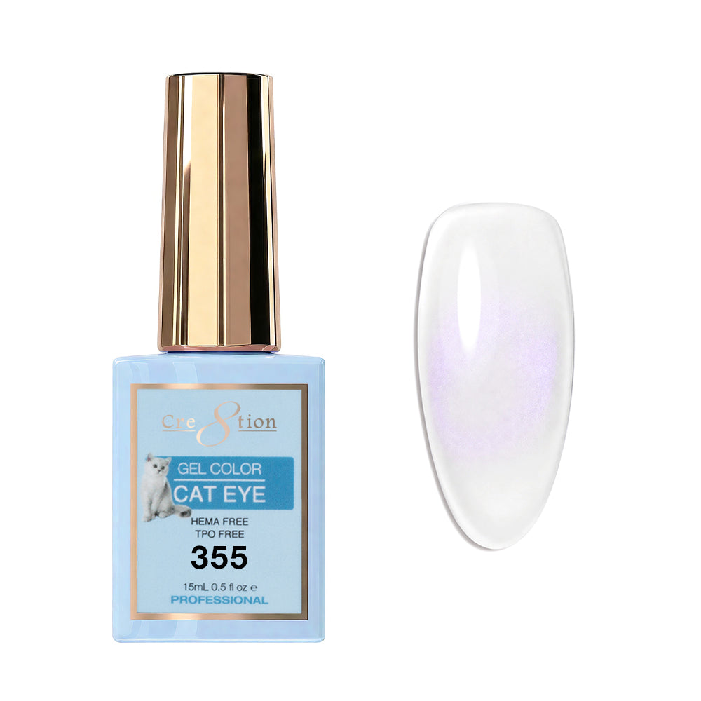 Cre8tion Cat Eye Soak Off Gel 0.5oz 355