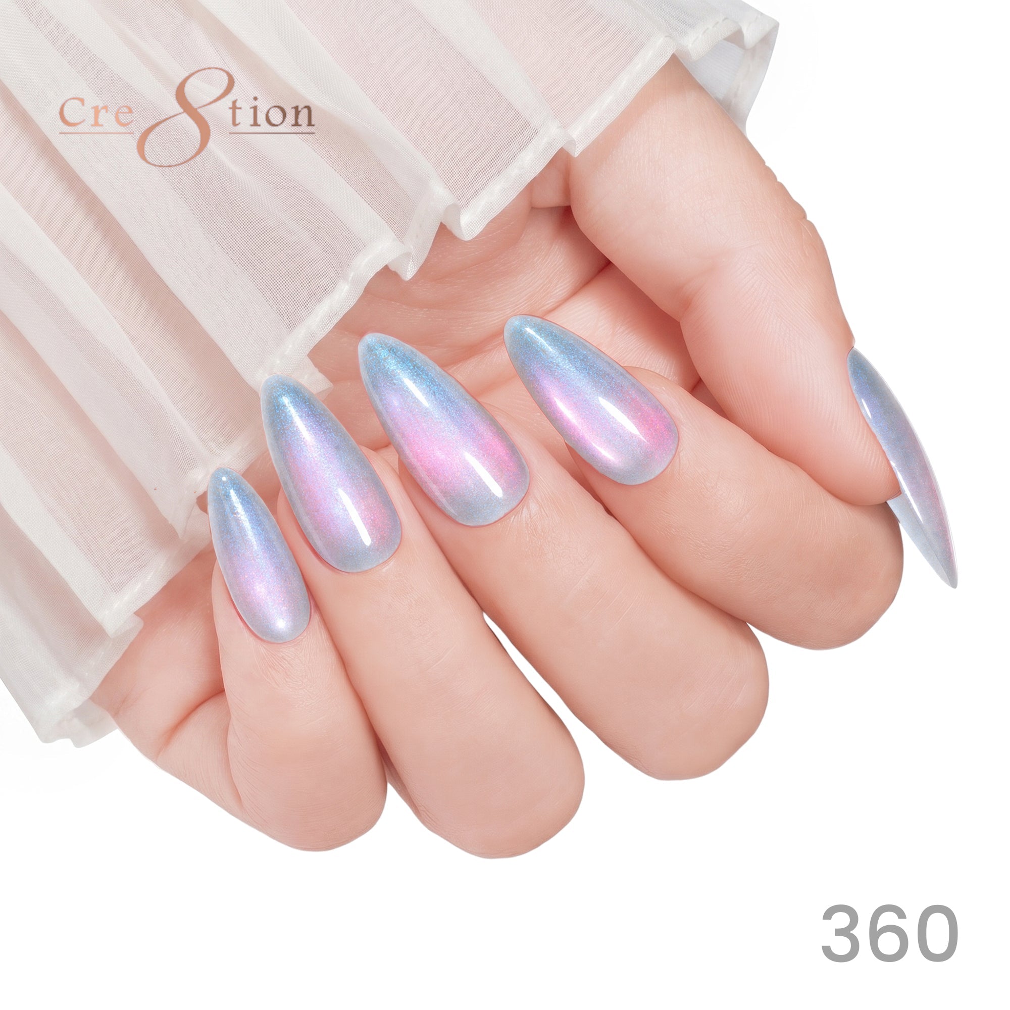 Cre8tion Cat Eye Soak Off Gel 0.5oz 360