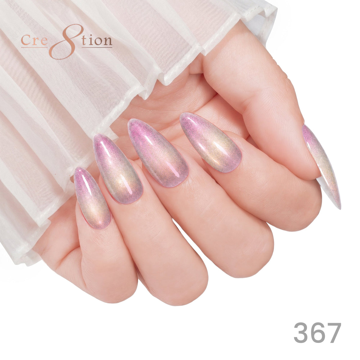 Cre8tion Cat Eye Soak Off Gel 0.5oz 367