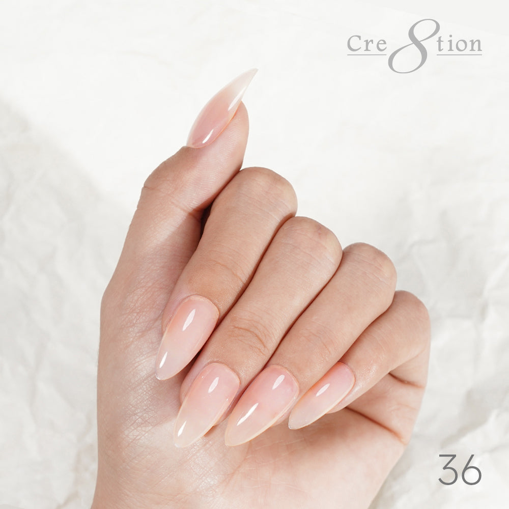 Cre8tion Rubber Base/Biab Gel 0.5oz 36