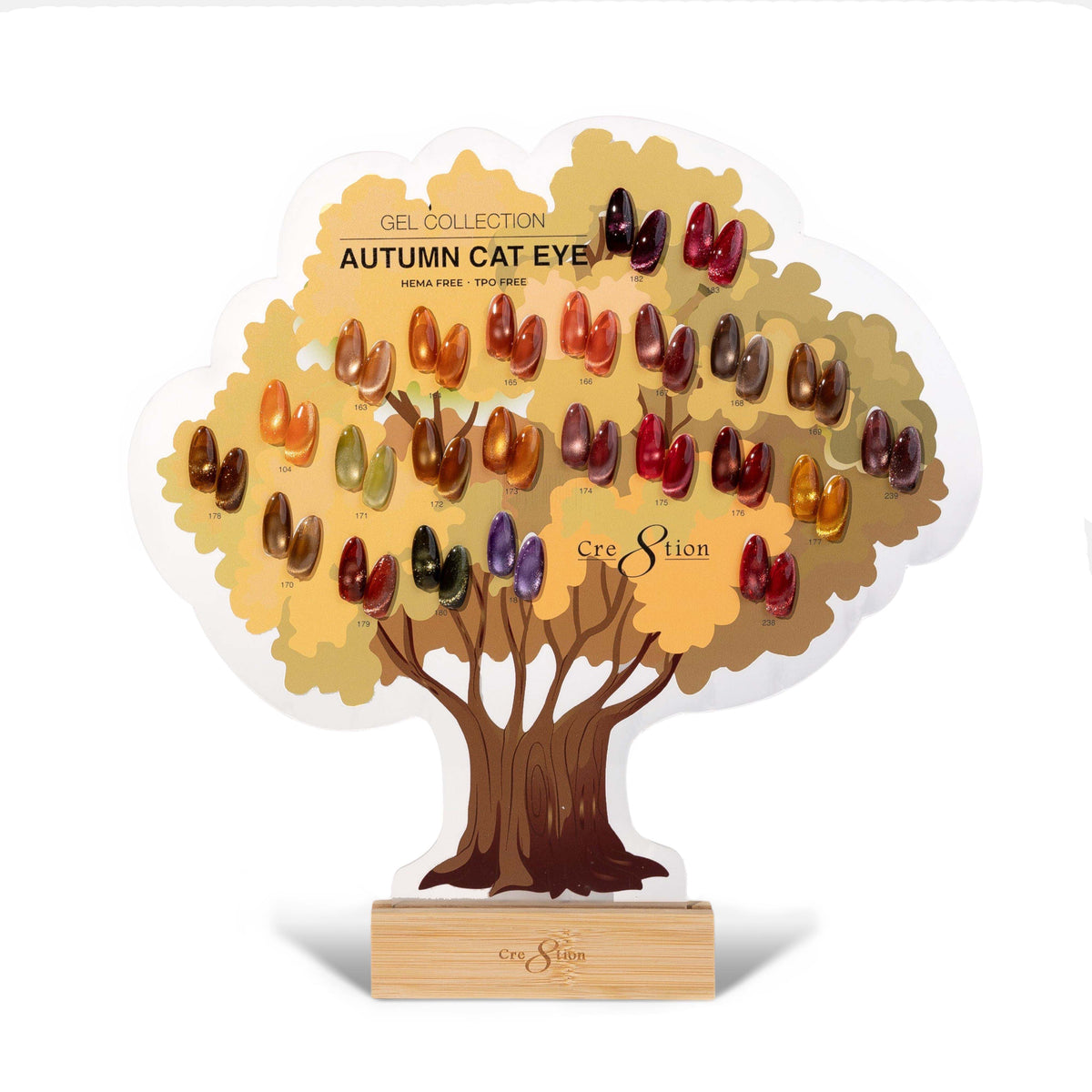Cre8tion Tree Color Display - Autumn Cat Eye