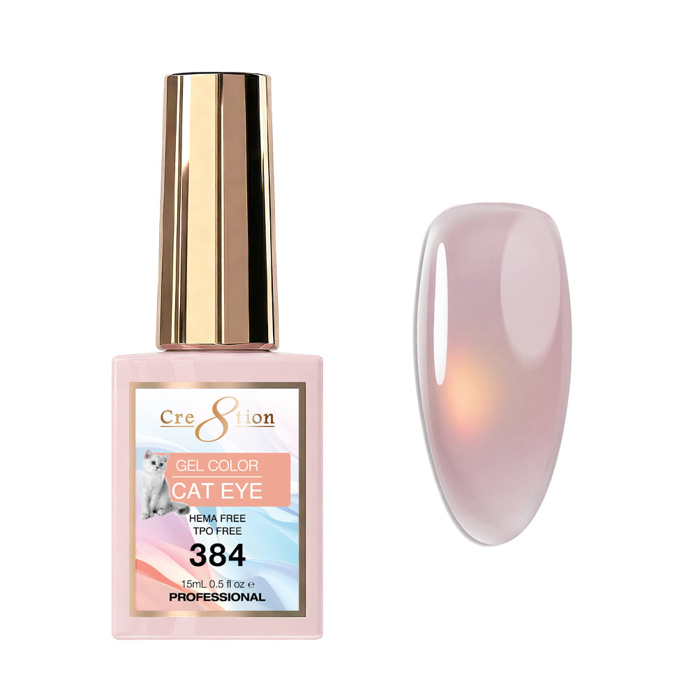 Cre8tion Cat Eye Soak Off Gel 0.5oz 384