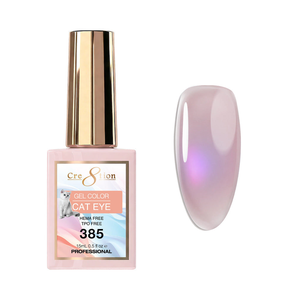 Cre8tion Cat Eye Soak Off Gel 0.5oz 385