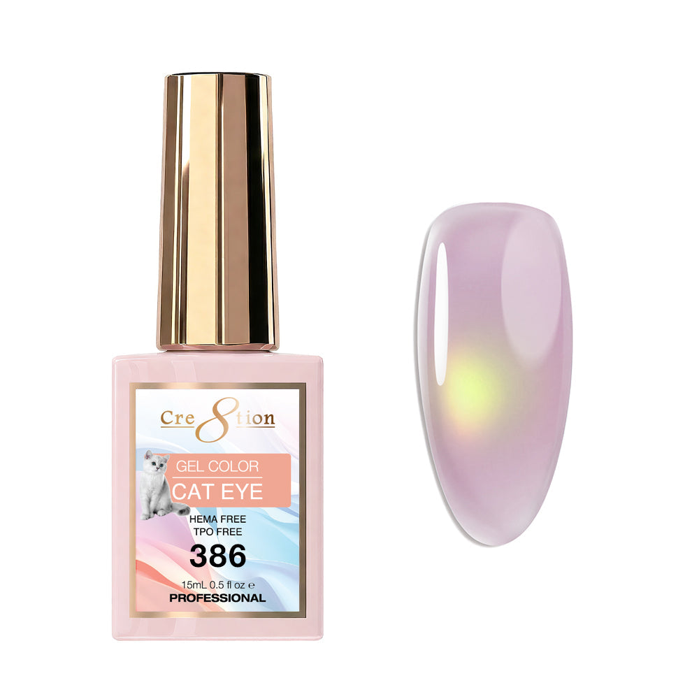 Cre8tion Cat Eye Soak Off Gel 0.5oz 386