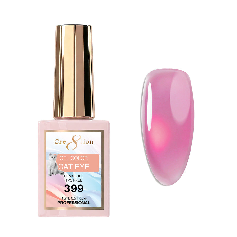 Cre8tion Cat Eye Soak Off Gel 0.5oz 399