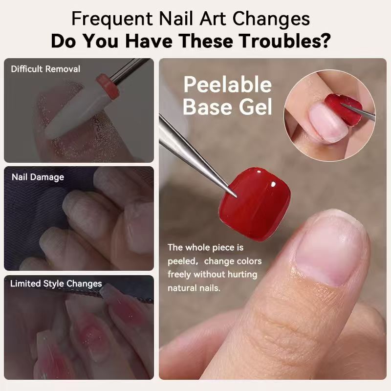 Cre8tion Peel Off Base Coat 0.5oz