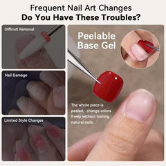 Cre8tion Peel Off Base Coat 0.5oz