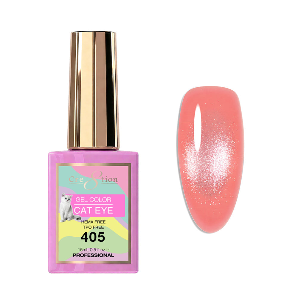 Cre8tion Cat Eye Soak Off Gel 0.5oz 405