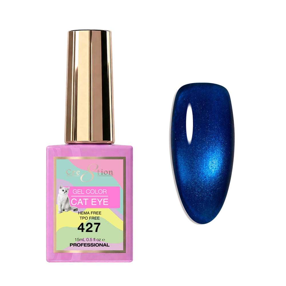 Cre8tion Cat Eye Soak Off Gel 0.5oz 427