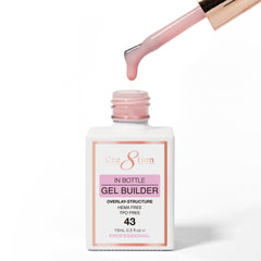 Cre8tion Gel Collection - Overlay/ Brush on Builder 0.5oz 43 Mauve Cashmere Wrap