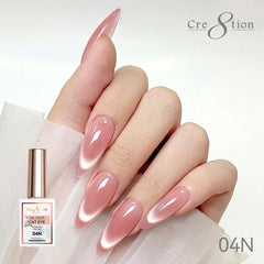 Cre8tion Cat Eye Soak Off Gel 0.5oz 4N