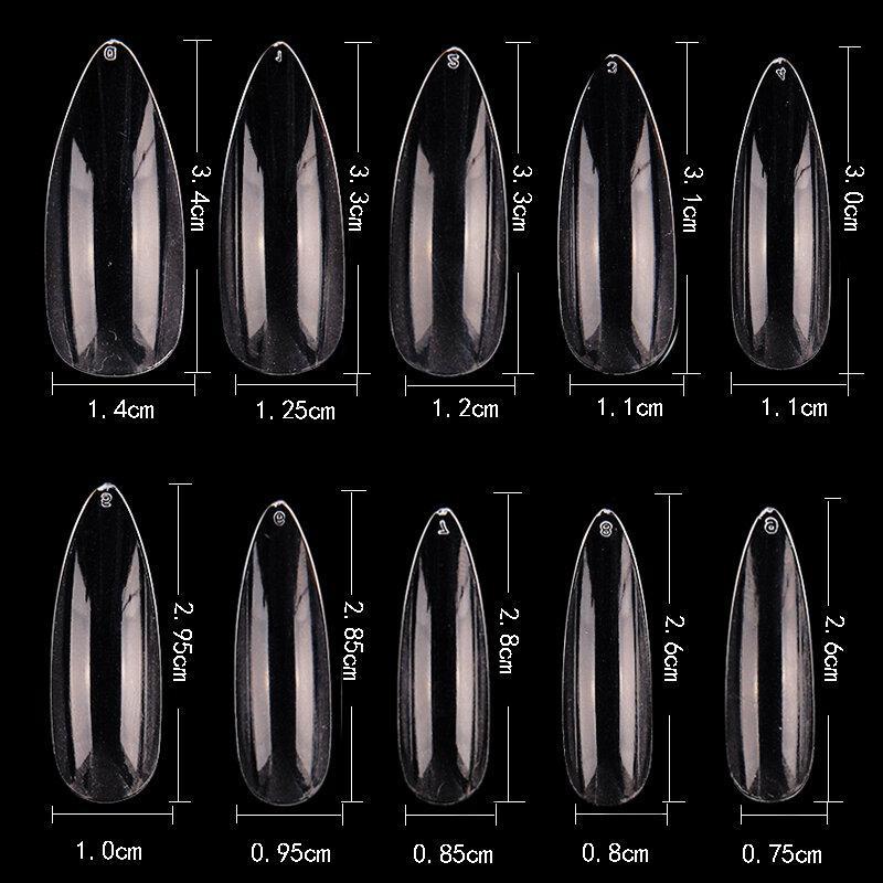 Cre8tion Special Shape - 05 Long Almond 500 pcs./box