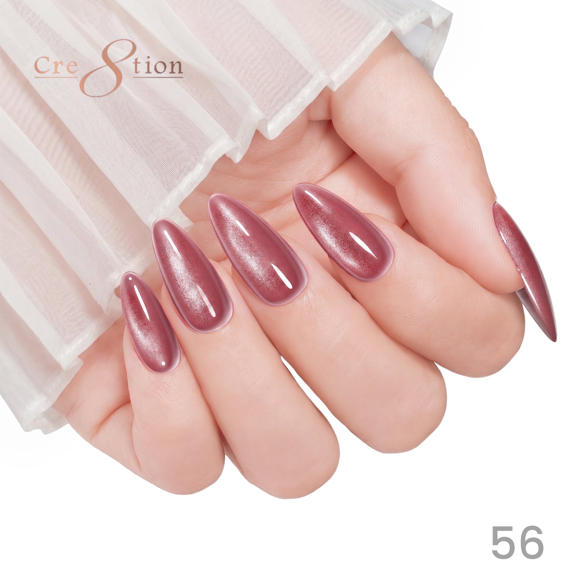 Cre8tion Cat Eye Soak Off Gel 0.5oz 56