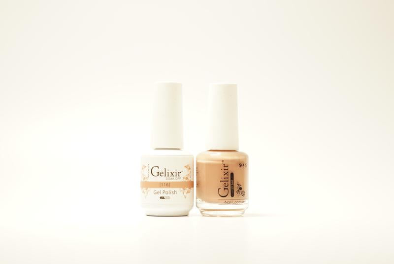 Gelixir Nail Polish Gel & Matching Lacquer 1 PK #116