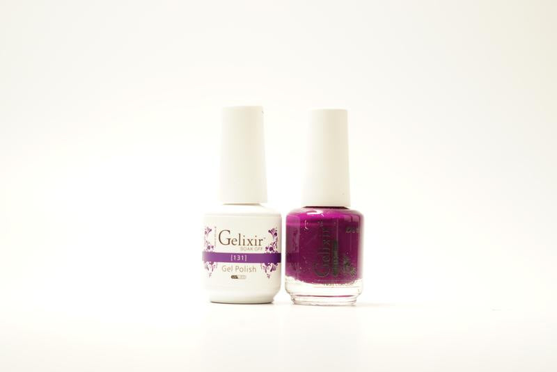 Gelixir Nail Polish Gel & Matching Lacquer 1 PK #131