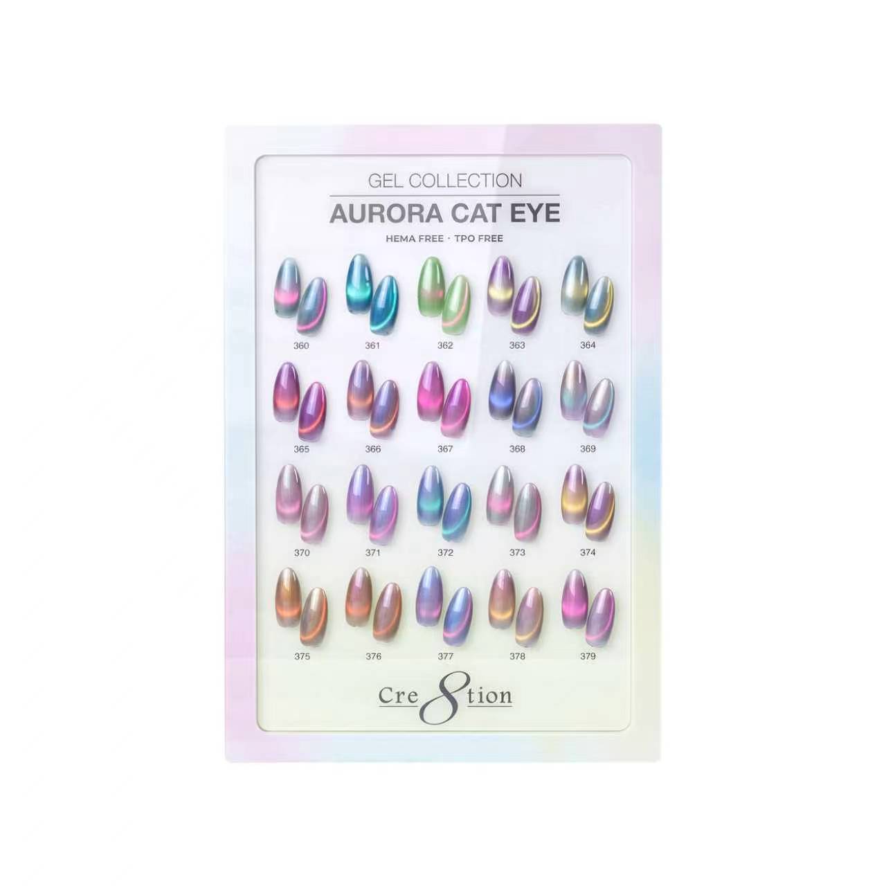 Cre8tion Acrylic Booklet - Cat Eye Aurora 20 Colors