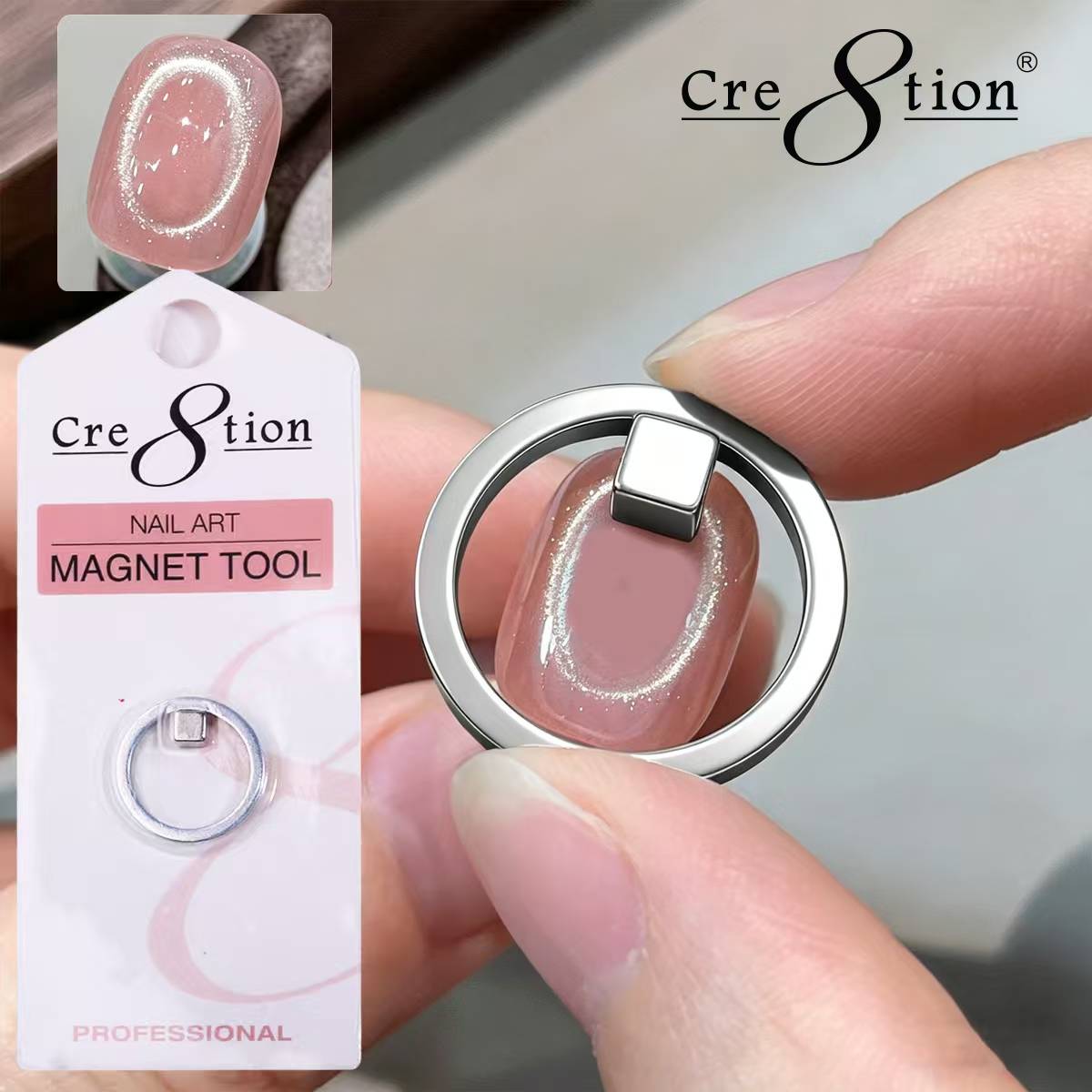 Cre8tion Ring Cat Eye Magnet