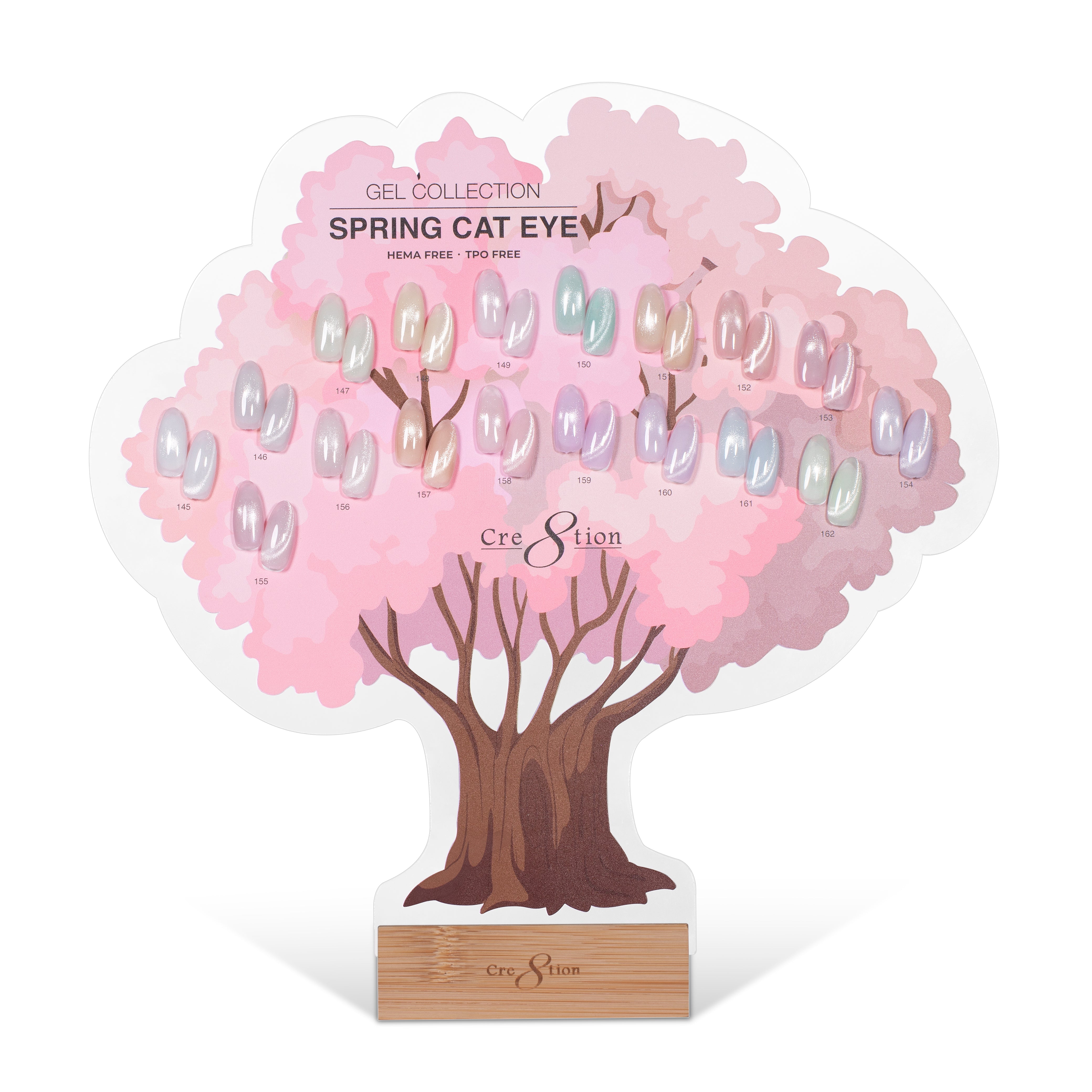 Cre8tion Tree Color Display - Spring Cat Eye