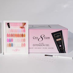 Cre8tion Poly Gel-Extension Gel In Tube 2oz - 36 Color Kit