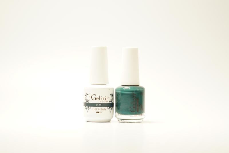 Gelixir Nail Polish Gel & Matching Lacquer 1 PK #125