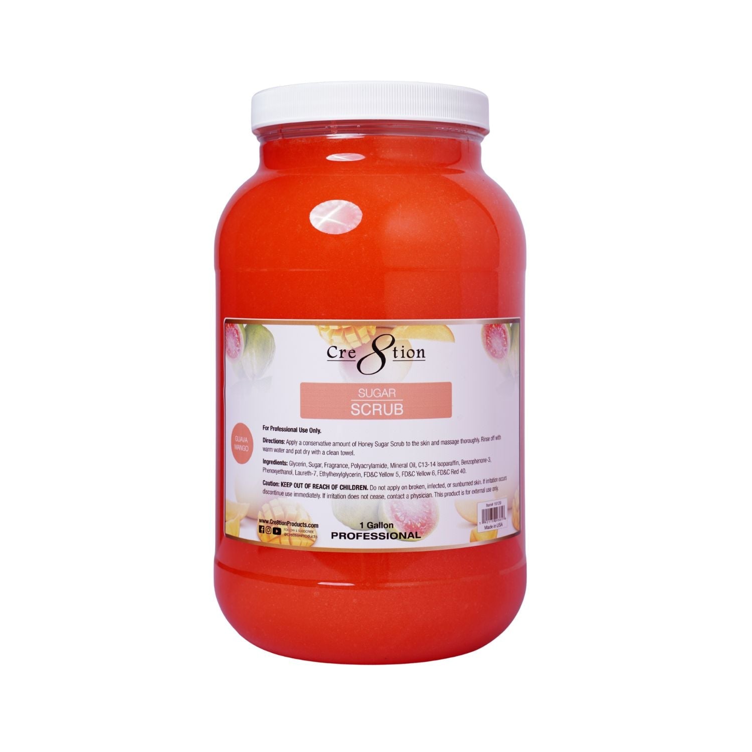 Cre8tion Honey Sugar Scrub 1gl