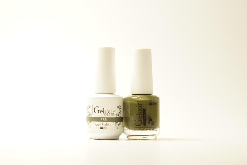Gelixir Nail Polish Gel & Matching Lacquer 1 PK #133
