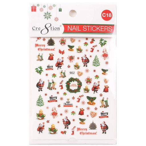 Cre8tion Nail Art Sticker Christmas (29 Styles)