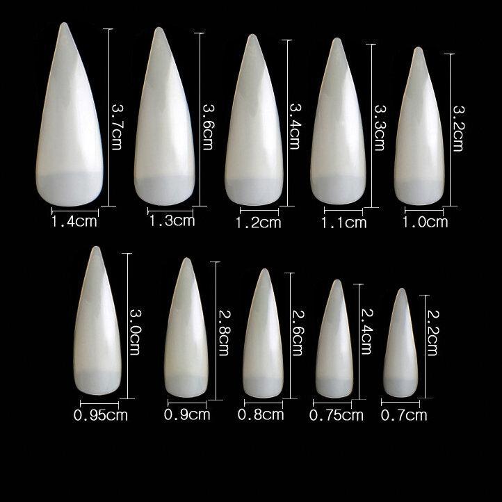 Cre8tion Special Shape - 09 Super Curve Stellito 500 pcs./box