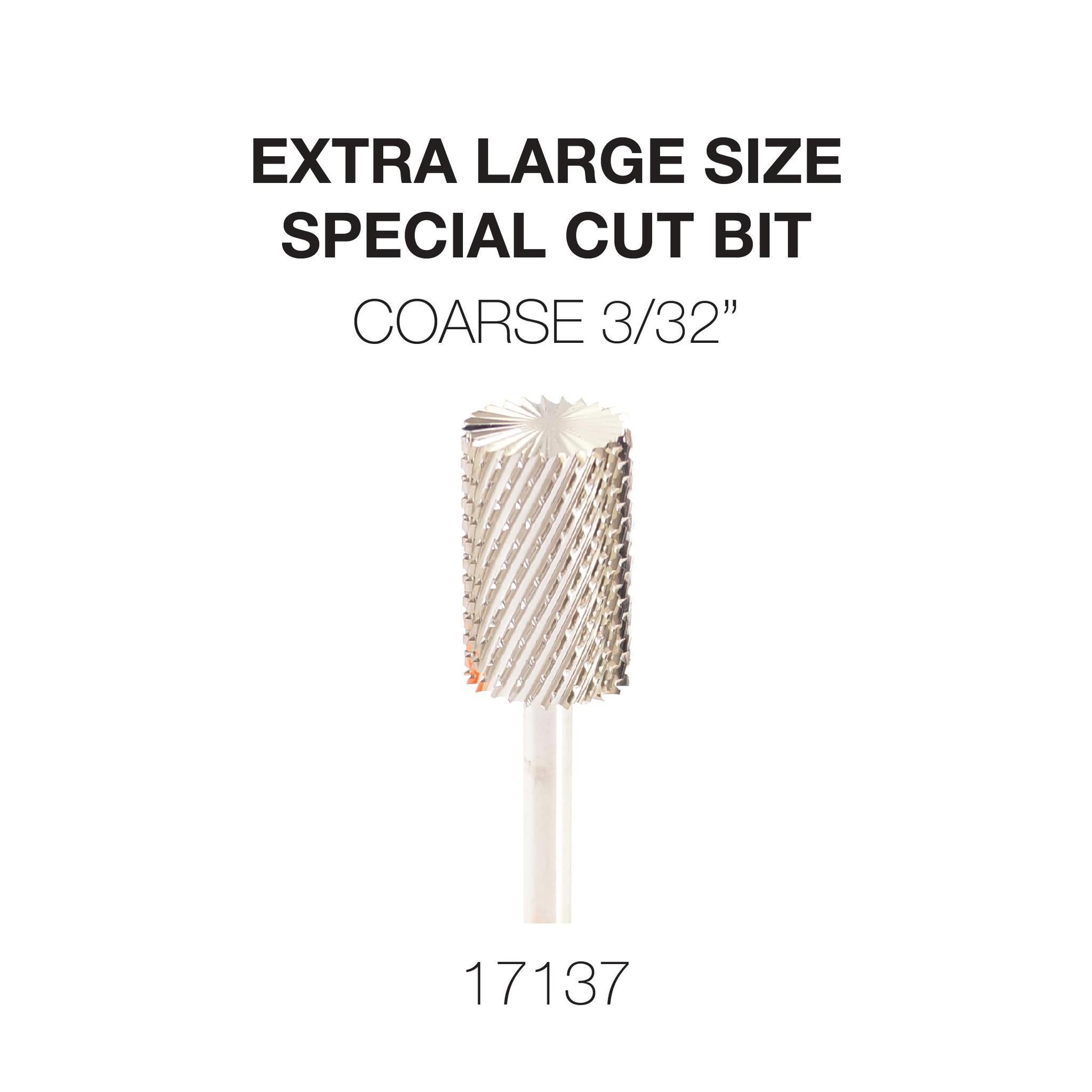 Cre8tion Extra Large Size - Special Cut Bit 3/32" Silver