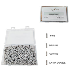 Cre8tion Mini Zebra Sanding Bands 500 pcs./box