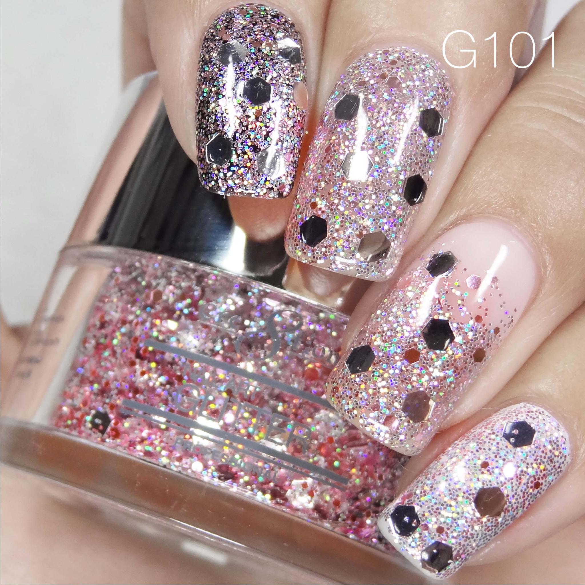 Cre8tion Nail Art Glitter 0.5oz 101
