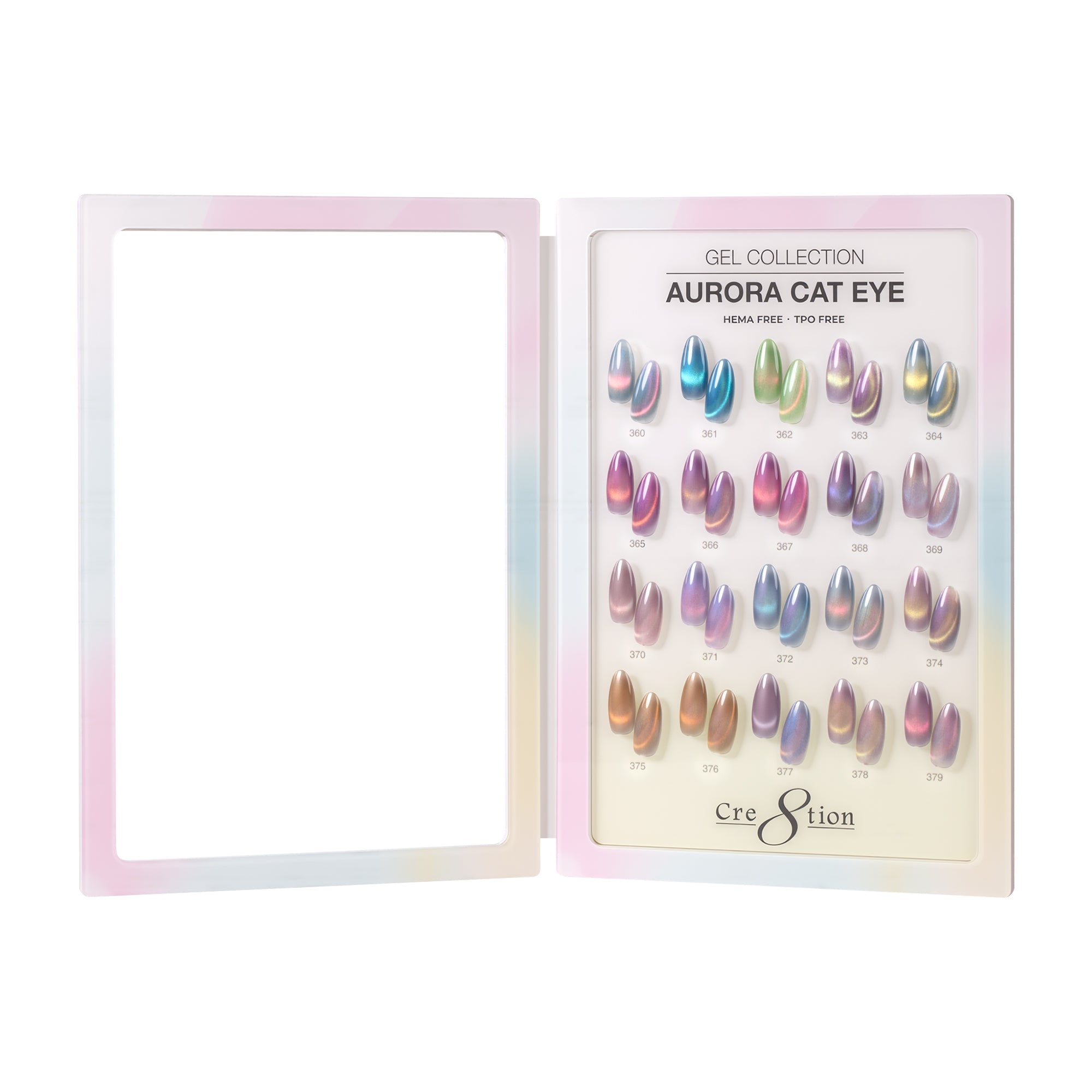 Cre8tion Acrylic Booklet - Cat Eye Aurora 20 Colors