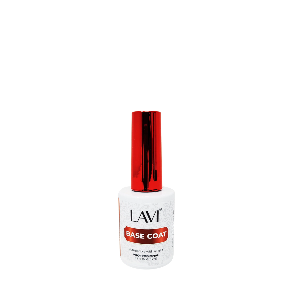 Lavi Base Coat 0.5oz, Version 1 (PK: 25 pcs/box, 200 pcs/case)
