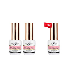 [3 Pack Bonus] Cre8tion Gel Crystal Pink 0.5oz (Compare - Buy 2 Get 1 Free)