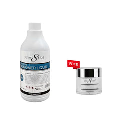 [Bonus Combo] Cre8tion Signature Monomer Liquid 16oz - with 1 Free Clear Powder 1.7oz