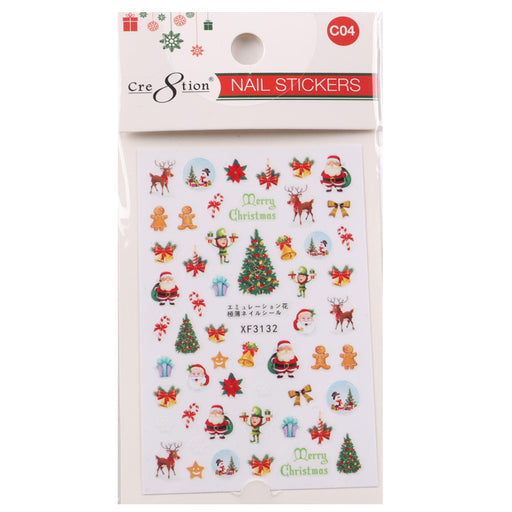 Cre8tion Nail Art Sticker Christmas (29 Styles)
