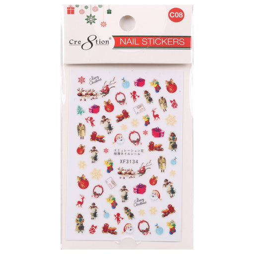 Cre8tion Nail Art Sticker Christmas (29 Styles)