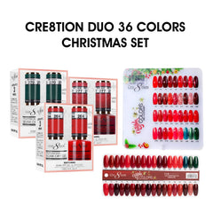 Cre8tion Matching Color - Christmas Collection - 36 colors w/ 2 Color Chart