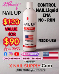 Nail Up Control Nail Liquid EMA, 12 oz [17% Off]