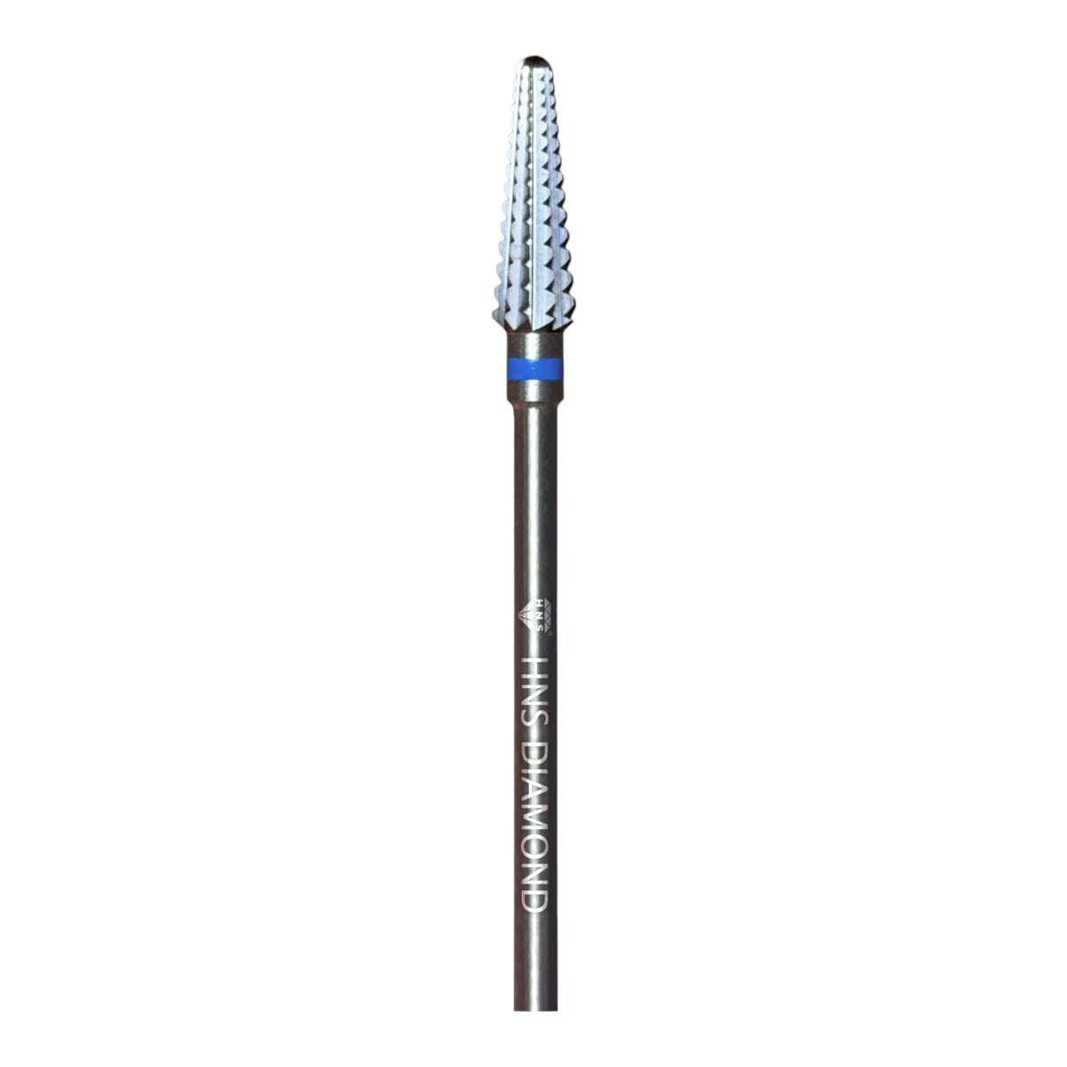 HNS DIAMOND NAIL DRILL BITS 3/32" UNDER NAIL CLEAR & CUTICLE (SILVER)