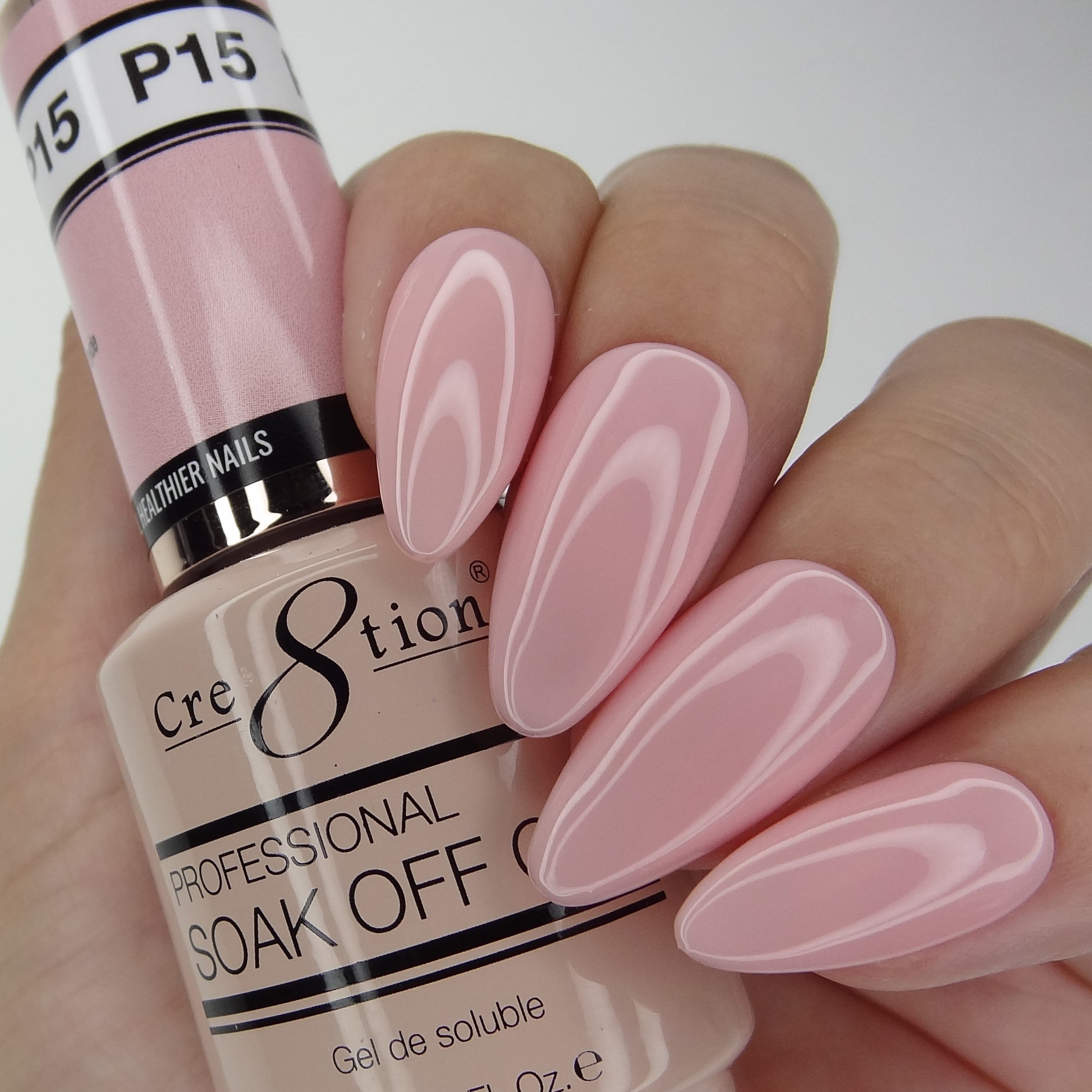Cre8tion Gel - French Collection 0.5oz - P15 Pink