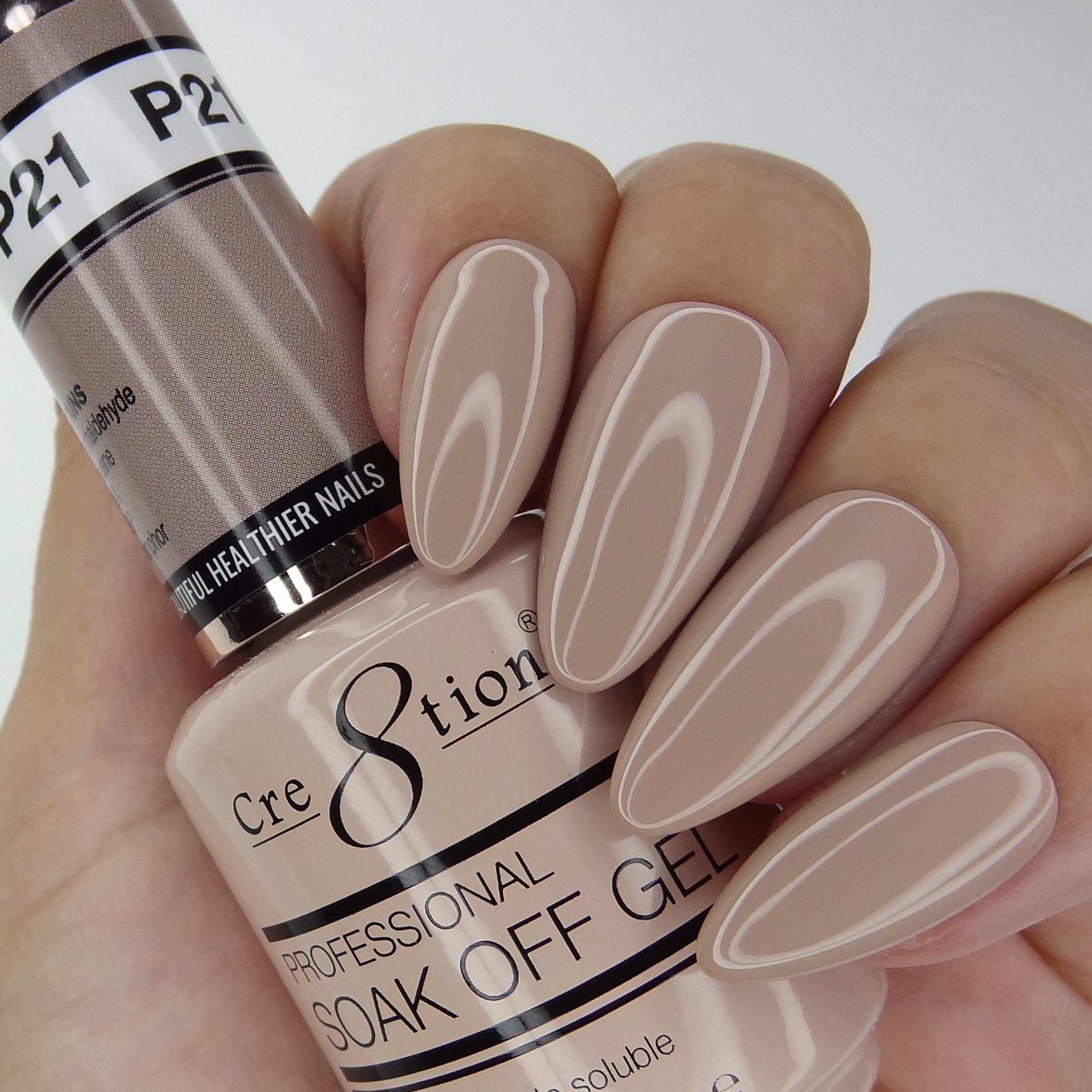 Cre8tion Gel - French Collection 0.5oz - P21 Pink