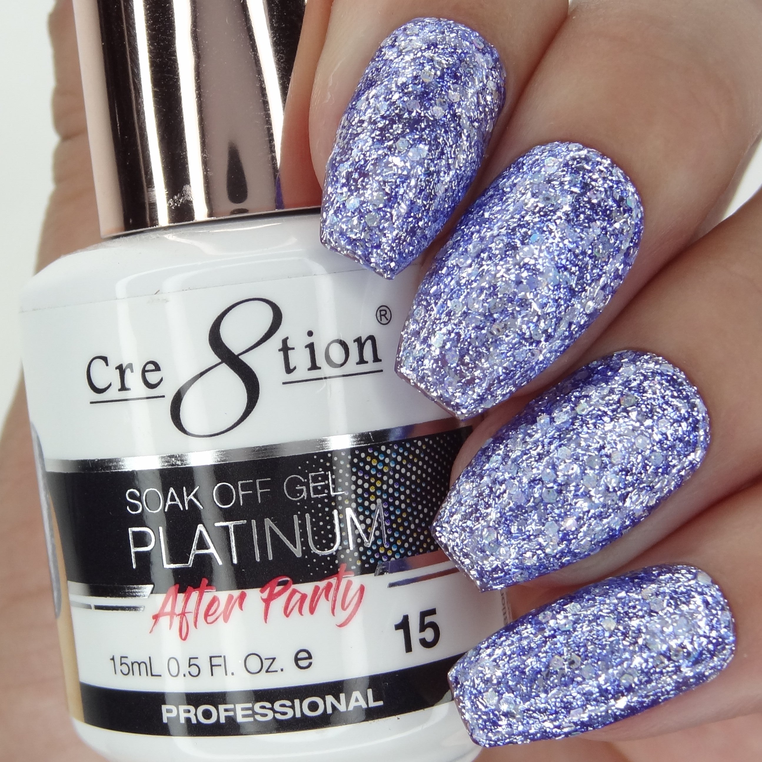 Cre8tion Platinum After Party Gel 0.5oz 15